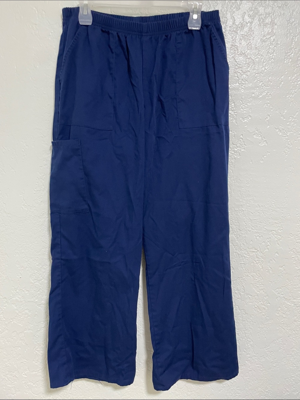 Scrubstar Navy Scrub Set with Orange Accent - Picture 5 of 10